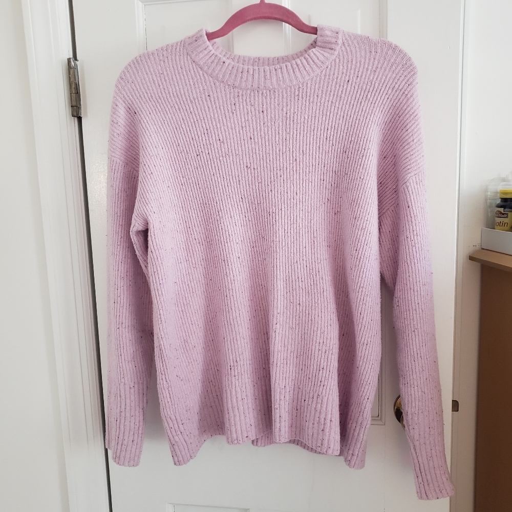 Something Navy Pink Sweater
